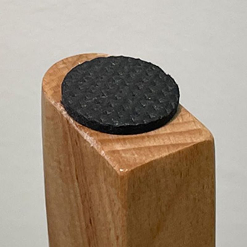 Modernistic Wooden Coffee Table Elliptical 4 Legs Cocktail Table