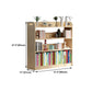 Natural Urban Etagere Bookshelf Oak Wood Open Bookcase for Home Clearhalo 'Bookcases' 'furn' 'furn_bookcases' 'Furniture' 'Office Furniture' 1200x1200_ce513842-1121-4b73-967d-cd15dbf2fc49
