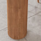 Mesa de comedor de madera Mesa de bar con pedestal doble contemporánea