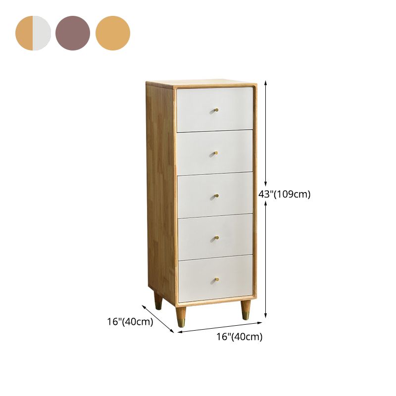 Casse stoccaggio moderno per il torace moderno per stoccaggio in legno da 16 "con cassetti