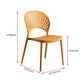 Modern Plastic Windsor Back Side Chair 33"H Dining Chair for Restaurant Clearhalo ' kitchen&dining_furn' 'Dining Chairs' 'Dining Tables & Seating' 'dining_chair' 'furn' 'furn_dining_chair' 'Furniture' 'furniture_dining_chair' 'Kitchen & Dining Furniture' 'kitchen' 1200x1200_ce5672be-b962-4a8a-a9b7-8dc1e7e3d12d
