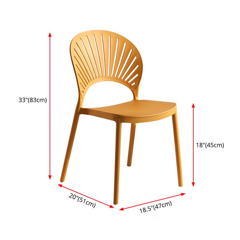 Modern Plastic Windsor Back Side Chair 33"H Dining Chair for Restaurant Clearhalo ' kitchen&dining_furn' 'Dining Chairs' 'Dining Tables & Seating' 'dining_chair' 'furn' 'furn_dining_chair' 'Furniture' 'furniture_dining_chair' 'Kitchen & Dining Furniture' 'kitchen' 1200x1200_ce5672be-b962-4a8a-a9b7-8dc1e7e3d12d
