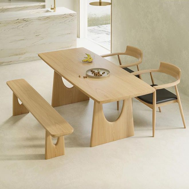 Modern Solid Wood Dining Room Set 1/2/4/5/7 Pieces Pine Dining Room Chair Set Clearhalo 'Dining Room Sets' 'Dining Tables & Seating' 'dining_room_set' 'furn' 'furn_dining_room_set' 'Furniture' 'Kitchen & Dining Furniture' 1200x1200_ce5b0e65-3a4d-45cb-869a-cf4bbccfb599