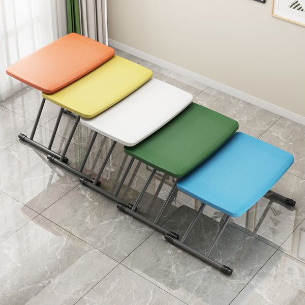 Modern Rectangular Writing Desk Plastic Adjustable Folding Desk,29.9"L x 19.7"W Clearhalo 'Furniture' 'furniture_office_desk' 'Office Desks' 'Office Furniture' 'office_desk' 1200x1200_ce5caa5e-2ef6-4328-999f-a8a9b0a8c359