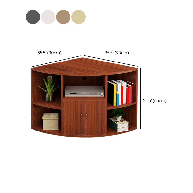 Modern Wood TV Console Corner Unit TV Media Stand for Living Room Clearhalo 'furn' 'furn_tv_stands_entertainment_centers' 'Furniture' 'Living Room Furniture' 'TV Stands & Entertainment Centers' 'TV Stands & Media Storage Furniture' 'tv_stands_entertainment_centers' 1200x1200_ce5e4c8a-bfdf-4c37-8af5-8132cd5a757b