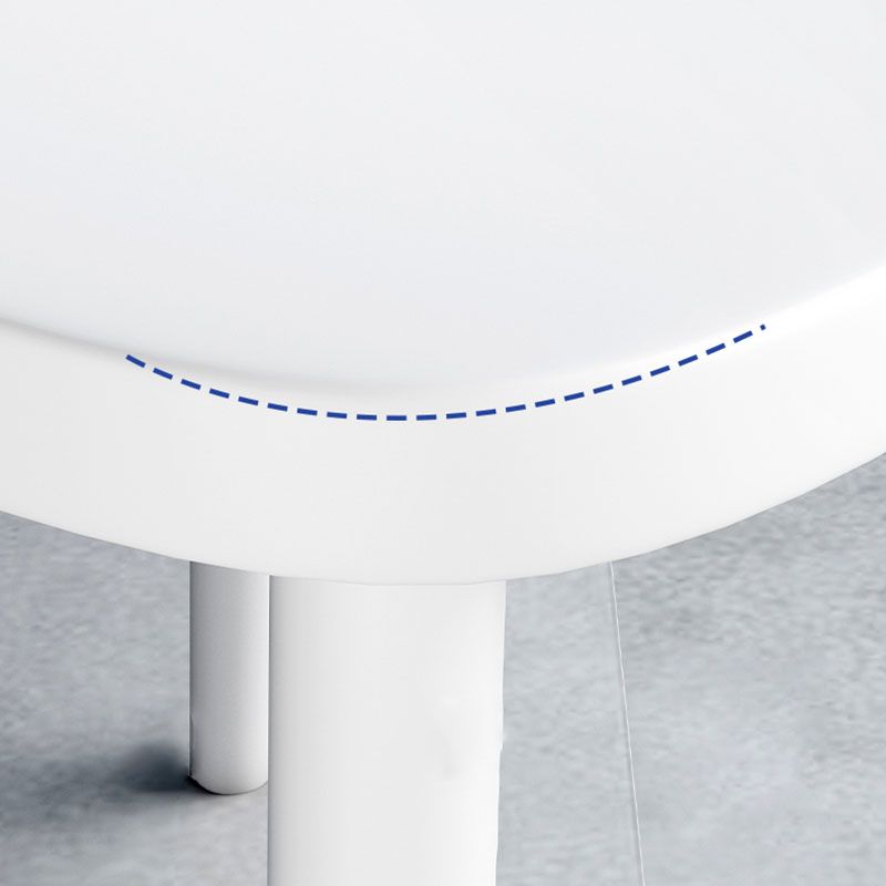 Scandinavian Colorful Windsor Back Side Chair Plastic Dining Armless Chair Clearhalo ' kitchen&dining_furn' 'Dining Chairs' 'Dining Tables & Seating' 'dining_chair' 'furn' 'furn_dining_chair' 'Furniture' 'furniture_dining_chair' 'Kitchen & Dining Furniture' 'kitchen' 1200x1200_ce5ecb2b-c330-410e-8615-c4ff0b7a0a9f