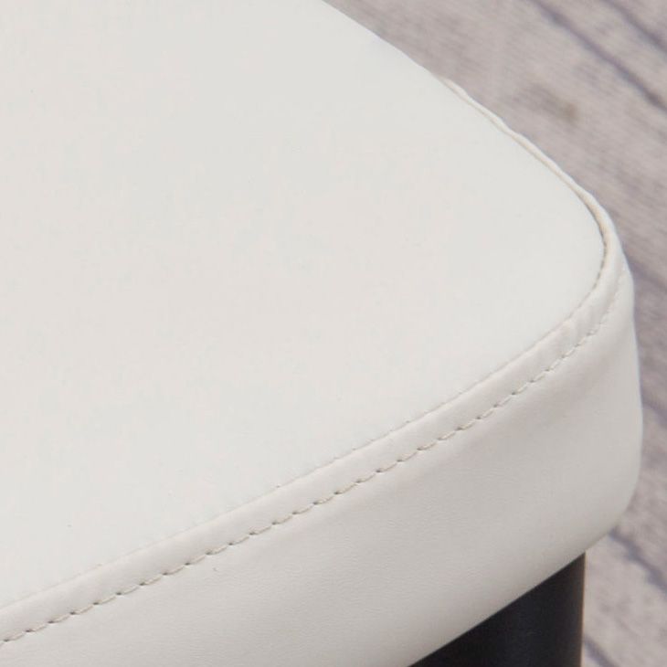 Faux Leather Dining Chairs Wingback Side Chair with Metal Legs Clearhalo 'Dining Chairs' 'Dining Tables & Seating' 'dining_chair' 'furn' 'furn_dining_chair' 'Furniture' 'Kitchen & Dining Furniture' 1200x1200_ce675161-9f9d-409b-9f69-8dcb0f96ca94