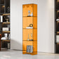 Modern Style Closed Back Book Shelf Standard Acrylic Bookcase for Study Room