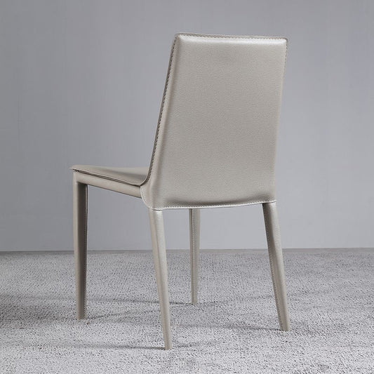 Faux Leather Dining Chairs Contemporary Armless Dining Chairs Clearhalo 'Dining Chairs' 'Dining Tables & Seating' 'dining_chair' 'furn' 'furn_dining_chair' 'Furniture' 'Kitchen & Dining Furniture' 1200x1200_ce6cb683-86ba-41e9-9b51-88500a9e7136