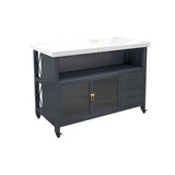 Tavolo da pranzo moderno per cucina da cucina tavolo da base di base in metallo con cassetto