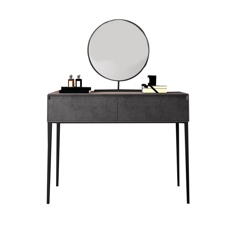 Tavolo da trucco per vanità in legno massiccio contemporaneo set 2-drawer vanity tavolo