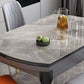 Sintered Stone Top Table 4 Legs Drop-Leaf Dining Table for Kitchen Clearhalo 'Dining Tables & Seating' 'Dining Tables' 'dining_table' 'furn' 'furn_dining_table' 'Furniture' 'Kitchen & Dining Furniture' 1200x1200_ce710243-8292-400d-a10b-fdb235c3f166