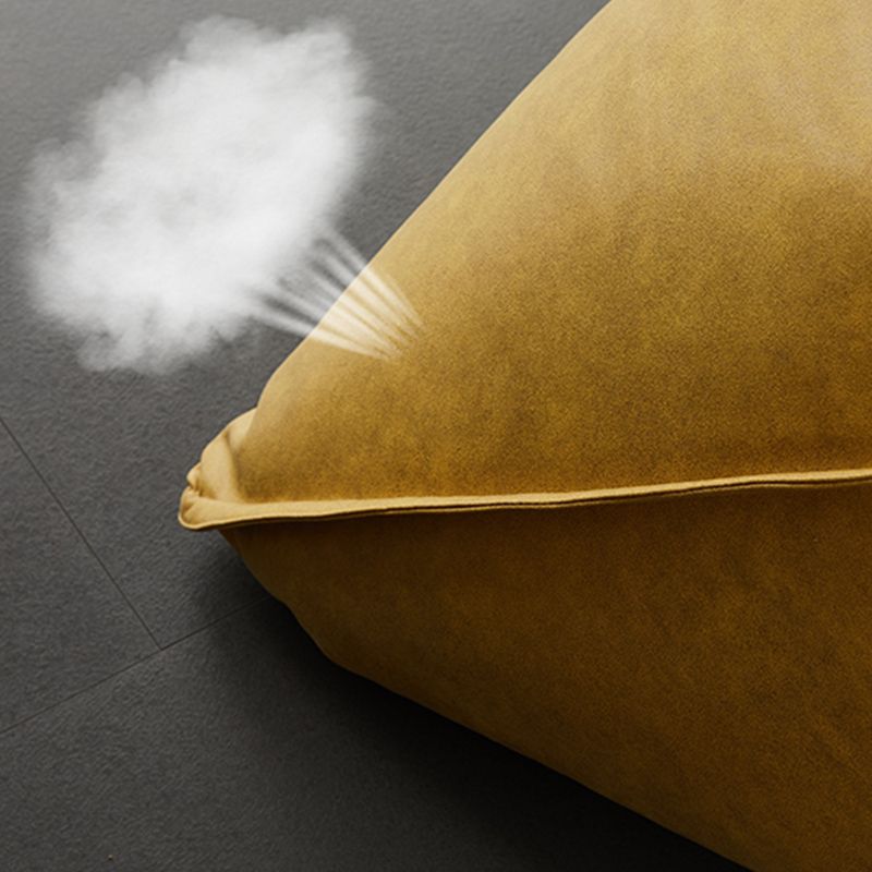 39.37" W x 39.37" D x 33.46" H Bonded Leather Accent Room Chair with Tight Back