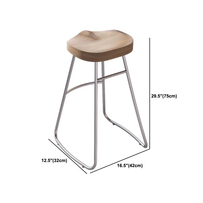 Modern Rectangle Solid Wood Bar Table Set 1/5 Pieces Counter Table with Backless Stools Clearhalo 'Bar Furniture' 'furn' 'furn_home_bar_bar_sets' 'Furniture' 'Home Bars & Bar Sets' 'home_bar_bar_sets' 'Kitchen & Dining Furniture' 1200x1200_ce7915d9-2d1e-4f9d-bde3-41d1ec486839