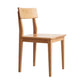 Sillas de comedor sin brazo de madera contemporánea para el comedor para el comedor