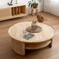 15"H Contemporary Cocktail Table Round Solid Wood Single Coffee Table Clearhalo 'Coffee & Accent Tables' 'Coffee Tables' 'coffee_tables' 'furn' 'furn_coffee_tables' 'Furniture' 'Living Room Furniture' 1200x1200_ce7ba9ea-aa9f-4c34-ae01-df31f6fd279e