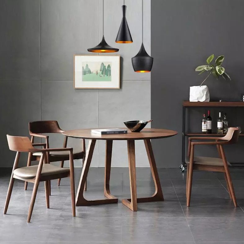 Pine Solid Wood Dining Table Contemporary Dinner Room Table with Double Pedestal Clearhalo ' dining_table' 'Dining Tables & Seating' 'Dining Tables' 'furn' 'furn_dining_table' 'Furniture' 'furniture_dining_table' 'Kitchen & Dining Furniture' 'kitchen&dining_furn' 'kitchen' 'kitchen_dining_table' 1200x1200_ce7d1c0d-cc7d-45f7-8e61-c55909bcaa0a