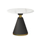 Modern Sintered Stone Kitchen Dining Table Round Shape Dining Table for Kitchen Clearhalo ' dining_table' 'Dining Tables & Seating' 'Dining Tables' 'furn' 'furn_dining_table' 'Furniture' 'furniture_dining_table' 'Kitchen & Dining Furniture' 'kitchen&dining_furn' 'kitchen' 'kitchen_dining_table' 1200x1200_ce84287c-f2e2-4112-aef4-56bd824558ec