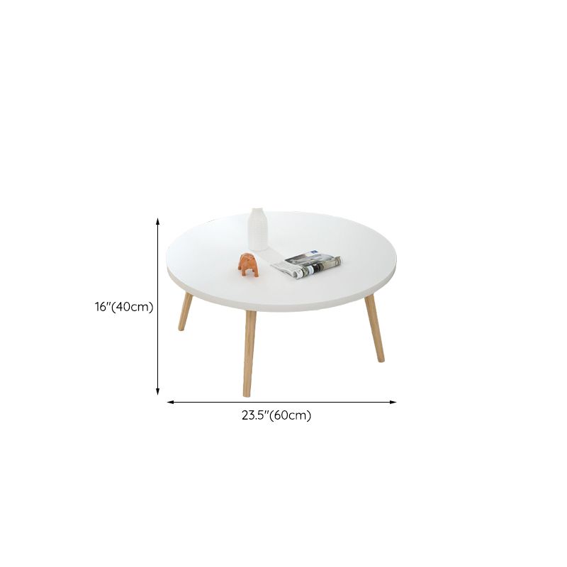 Modern Wood Side Table Bedroom No Distressing End Table with 4 Legs Clearhalo 'Coffee & Accent Tables' 'Coffee Tables' 'coffee_tables' 'furn' 'furn_coffee_tables' 'Furniture' 'Living Room Furniture' 1200x1200_ce878d69-38ef-4052-b2b0-b169e0eb704b