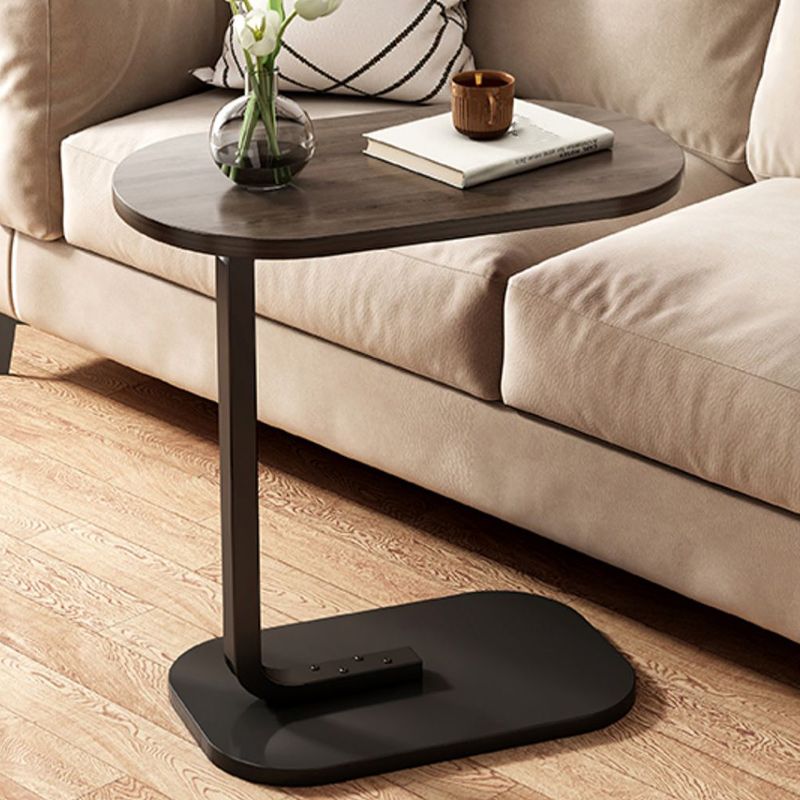 11" Wide Contemporary Corner Table Wood Oval Accent Side Table Clearhalo 'Coffee & Accent Tables' 'End & Side Tables' 'end_side_tables' 'furn' 'furn_end_side_tables' 'Furniture' 'Living Room Furniture' 1200x1200_ce8a2b75-6d58-40e2-b946-640fc65bf549