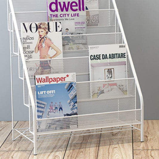 Industrial Ladder Bookcase Metal Vertical Book Shelf for Home Office Clearhalo 'Bookcases' 'furn' 'furn_bookcases' 'Furniture' 'furniture_bookcases' 'Office Furniture' 1200x1200_ce8aac03-917f-4685-a45f-b8ca3a78488c