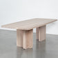 Contemporary Rectangle Table Solid Wood Top Dining Table for Home Clearhalo ' dining_table' 'Dining Tables & Seating' 'Dining Tables' 'furn' 'furn_dining_table' 'Furniture' 'furniture_dining_table' 'Kitchen & Dining Furniture' 'kitchen&dining_furn' 'kitchen' 'kitchen_dining_table' 1200x1200_ce8b60ee-69b9-47a2-a5d6-ab33747c5911