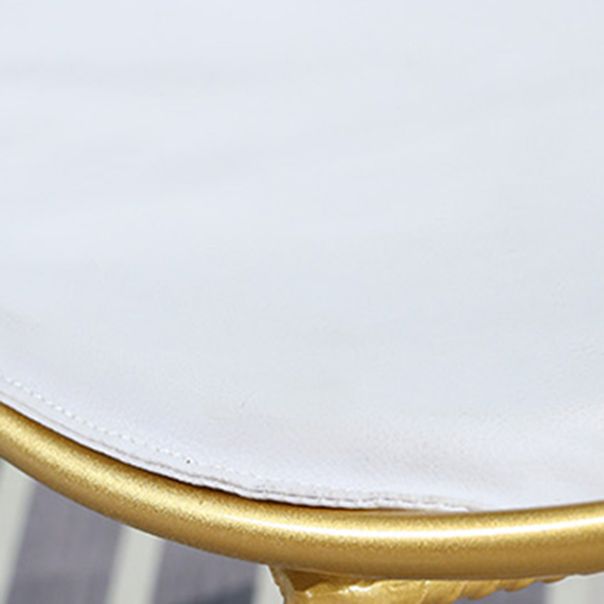 Modern Round Dining Set with Metal Chairs 1/3 Pieces Stone Top Dinette Set for Kitchen Clearhalo 'Dining Room Sets' 'Dining Tables & Seating' 'dining_room_set' 'furn' 'furn_dining_room_set' 'Furniture' 'Kitchen & Dining Furniture' 1200x1200_ce8b75b5-7a30-43ad-bc4e-5895a4902e88