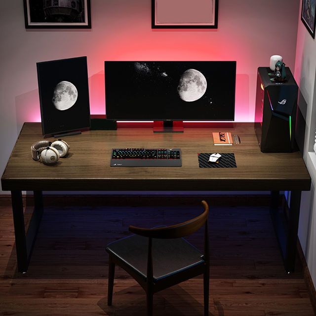 MODANGLE RECTALGANG LEGNO DESCA BASSE SCHEDA BASE PER UFFICIO