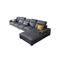 Square Arm Grey Cushion Back Modern Storage Living Room Sofa Clearhalo 'furn' 'furn_sectionals' 'Furniture' 'furniture_sectionals' 'Living Room Furniture' 'Sectionals' 1200x1200_ce8e1cb6-83c0-485f-865b-6731b7bbb2c3