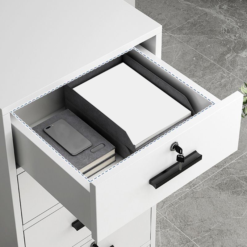 Gabinetto del file di bloccaggio in legno moderno mobile verticale con cassetti
