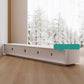 Contemporary White TV Stand Wood Enclosed Storage TV Media Console with Storage Clearhalo 'furn' 'furn_tv_stands_entertainment_centers' 'Furniture' 'Living Room Furniture' 'TV Stands & Entertainment Centers' 'TV Stands & Media Storage Furniture' 'tv_stands_entertainment_centers' 1200x1200_ce924c05-9f81-4896-8db8-8a08e25add52