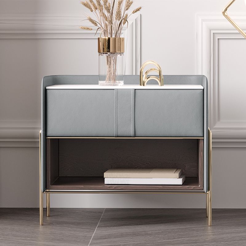 Table table de chevet à 1 accent à 1 dessin à 1 tirage de 20,47 "