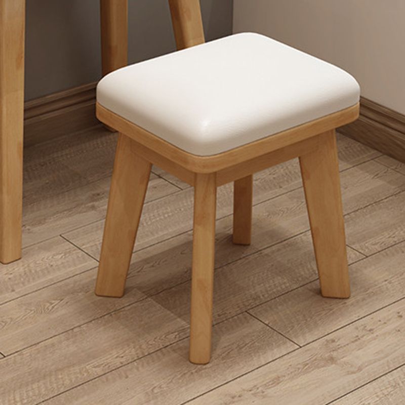 4 cassetti e specchio set da toeletta per il trucco per il trucco per il trucco per la scrivania in legno in legno