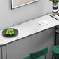 Glam Style Bar Table Artificial Stone Top 42-inch Height Pub Table for Dining Room Clearhalo 'Bar Furniture' 'Bar Tables' 'bar_tables' 'furn' 'furn_bar_tables' 'Furniture' 'furniture_bar_tables' 'Kitchen & Dining Furniture' 1200x1200_ce988967-900e-484b-98c5-e96bd7b71dfd