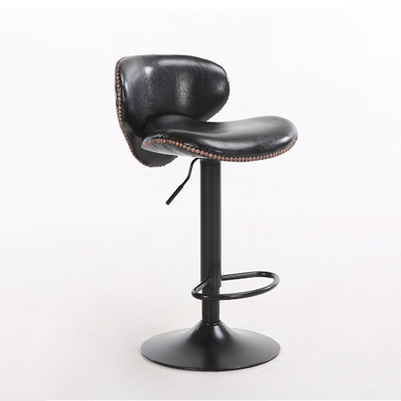 Modern Liftable Bar-stool PU Leather Counter Bar Stool with Metal Legs for Bristol Clearhalo 'Bar Furniture' 'Bar Stools' 'bar_stools' 'furn' 'furn_bar_stools' 'Furniture' 'furniture_bar_stools' 'Kitchen & Dining Furniture' 1200x1200_ce9a0be1-17dc-4ae0-a21e-d687a1e7e6f7