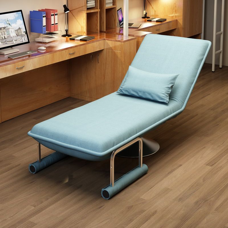 Chaise rembourrée de couleur de couleur raboteur de swivel moderne avec oreiller avec oreiller