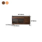 Glam Solid Wood Sideboard Glass Doors Dining Server for Kitchen Clearhalo 'buffet_sideboard' 'Buffets & Sideboards' 'furn' 'furn_buffet_sideboard' 'Furniture' 'Kitchen & Dining Furniture' 1200x1200_cea71aa2-f87b-40d7-a503-f6e7a73070d3