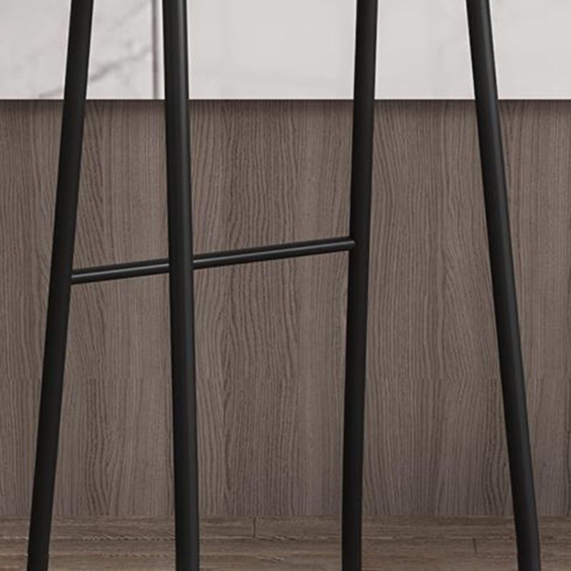 Sgabelli da banco senza schienale bar in legno di gomma e sgabello