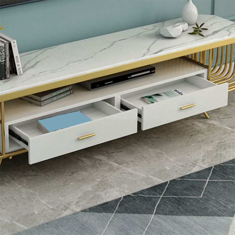 Contemporary TV Media Stand Open Storage TV Console with Drawers Clearhalo 'furn' 'furn_tv_stands_entertainment_centers' 'Furniture' 'Living Room Furniture' 'TV Stands & Entertainment Centers' 'TV Stands & Media Storage Furniture' 'tv_stands_entertainment_centers' 1200x1200_ceac46dd-7dc1-48ea-b08e-52a03d20e150