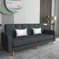 Square Arm Modern Sofa with Biscuit Back Storage Sofa for Living Room Clearhalo 'furn' 'furn_sofas' 'Furniture' 'furniture_sofas' 'kitchen' 'kitchen_sofas' 'Living Room Furniture' 'Sofa' 'sofas' 1200x1200_cead0889-b2f0-487c-9b51-5c57b3c25239