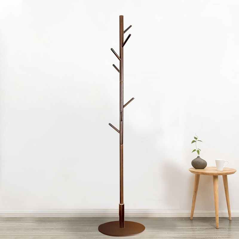 Moderner Kleiderbügel Holzeingangs -Kit Freiständige Katastange