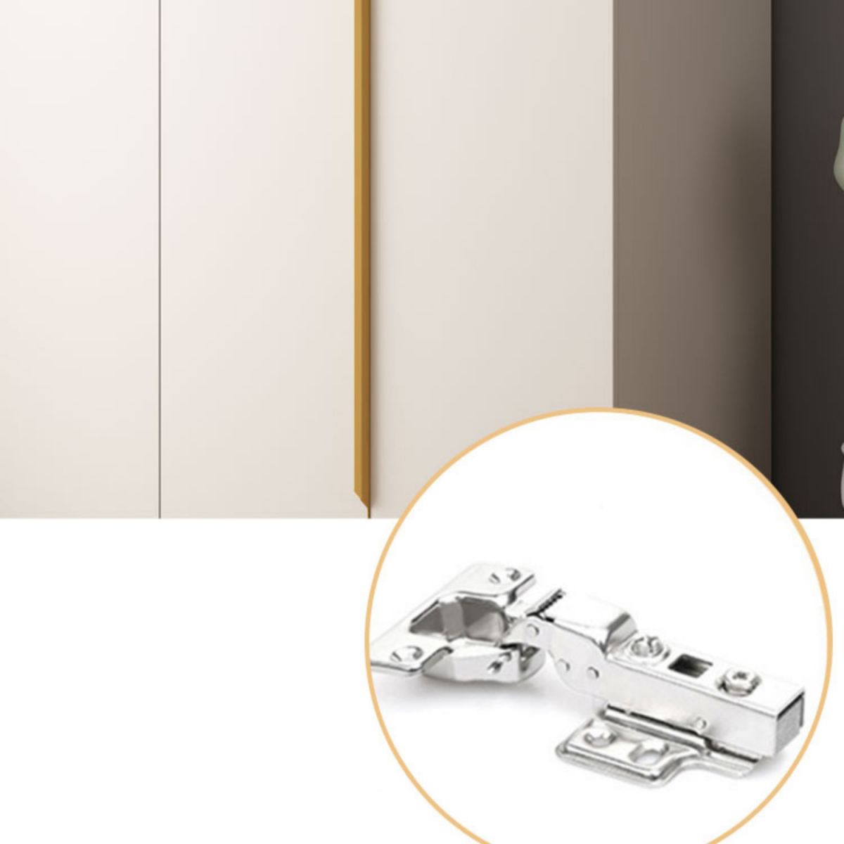 Hinged Wardrobe Closet White Engineered Wood Wardrobe Armoire Clearhalo 'Armoires & Wardrobes' 'armoires_wardrobes' 'Bedroom Furniture' 'furn' 'furn_armoires_wardrobes' 'Furniture' 1200x1200_ceadbe4a-4e4c-477e-9125-50fcb1ed1d0d