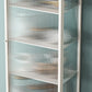 Industrial Rectangle Cabinet Glass Water Resistant Storage Cabinet Clearhalo 'Cabinets & Chests' 'cabinets_chests' 'furn' 'furn_cabinets_chests' 'Furniture' 'Living Room Furniture' 1200x1200_ceb044d4-8115-457f-b5c6-875c21ce709e