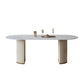 Glam 1/2/5/6/7 Pieces Dining Set Sintered Stone Dining Table Set for Home Use Clearhalo 'Dining Room Sets' 'Dining Tables & Seating' 'dining_room_set' 'furn' 'furn_dining_room_set' 'Furniture' 'furniture_dining_room_set' 'Kitchen & Dining Furniture' 'kitchen&dining_furn' 'kitchen' 1200x1200_ceb30319-87de-4dbf-af45-cf09e6155472