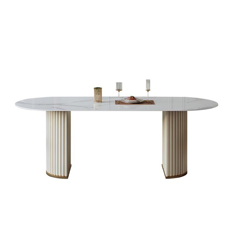 Glam 1/2/5/6/7 Pieces Dining Set Sintered Stone Dining Table Set for Home Use Clearhalo 'Dining Room Sets' 'Dining Tables & Seating' 'dining_room_set' 'furn' 'furn_dining_room_set' 'Furniture' 'furniture_dining_room_set' 'Kitchen & Dining Furniture' 'kitchen&dining_furn' 'kitchen' 1200x1200_ceb30319-87de-4dbf-af45-cf09e6155472