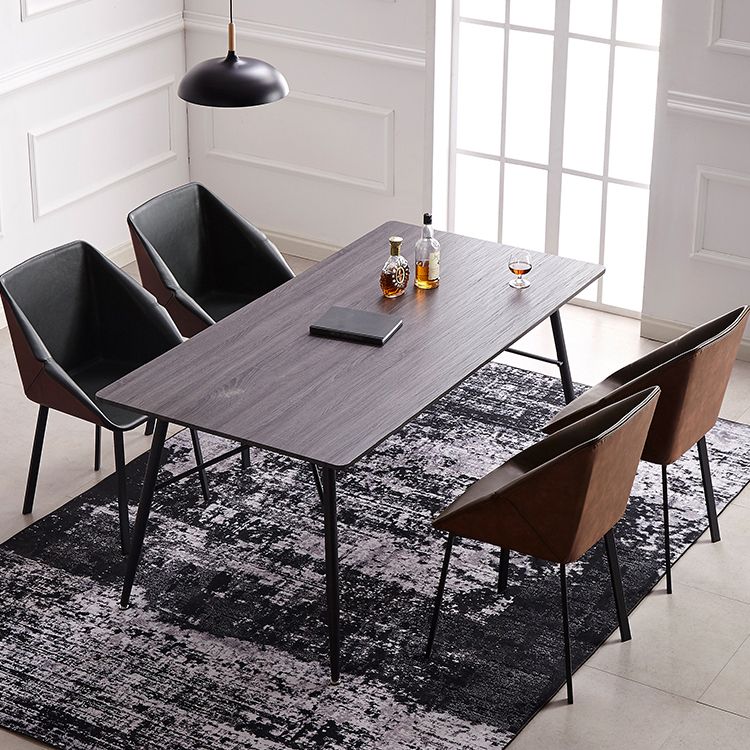 Modern Style Chairs Dining Arm Chair with Metal Legs for Kitchen Clearhalo ' kitchen&dining_furn' 'Dining Chairs' 'Dining Tables & Seating' 'dining_chair' 'furn' 'furn_dining_chair' 'Furniture' 'furniture_dining_chair' 'Kitchen & Dining Furniture' 'kitchen' 1200x1200_ceb3c86d-dc62-4531-9d3f-cab5523320a5