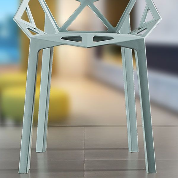 Contemporary Style Stackable Chairs Dining Plastic Arm Chairs for Kitchen Clearhalo 'Dining Chairs' 'Dining Tables & Seating' 'dining_chair' 'furn' 'furn_dining_chair' 'Furniture' 'furniture_dining_chair' 'Kitchen & Dining Furniture' 1200x1200_ceb4e641-9d5f-4c29-a38f-bc03a0902981