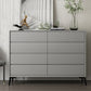 16" D Storage Chest Modern Style Bedroom Storage Chest Dresser in White and Grey Clearhalo 'Bedroom Furniture' 'Dressers & Chests' 'dressers_chests' 'furn' 'furn_dressers_chests' 'Furniture' 1200x1200_cebcfa05-182f-48ea-be9a-ae60bd95dc20