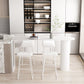 Industrial Stone Indoor Pub Bar Table Iron Double Pedestal Bar Dining Table Fixed Table Clearhalo 'Bar Furniture' 'Bar Tables' 'bar_tables' 'furn' 'furn_bar_tables' 'Furniture' 'furniture_bar_tables' 'Kitchen & Dining Furniture' 1200x1200_cebecb2c-f710-4c92-a66d-45329ed3b740
