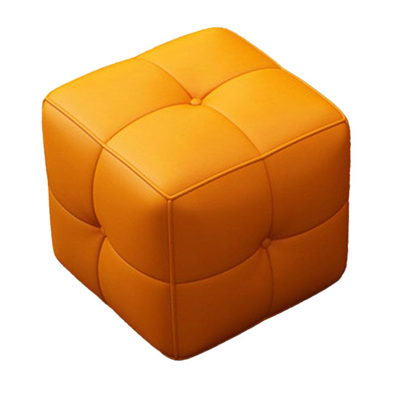 Contemporary Home Rectangular Ottoman Leather Foot Stool without Legs Clearhalo 'furn' 'furn_ottomans_poufs' 'Furniture' 'Living Room Furniture' 'Ottomans & Poufs' 'ottomans_poufs' 1200x1200_cebed6e5-27b4-4df8-9716-62c848be50cf